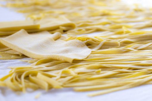 Tagliatelles fraiches à La Piccola Pausa à Fécamp